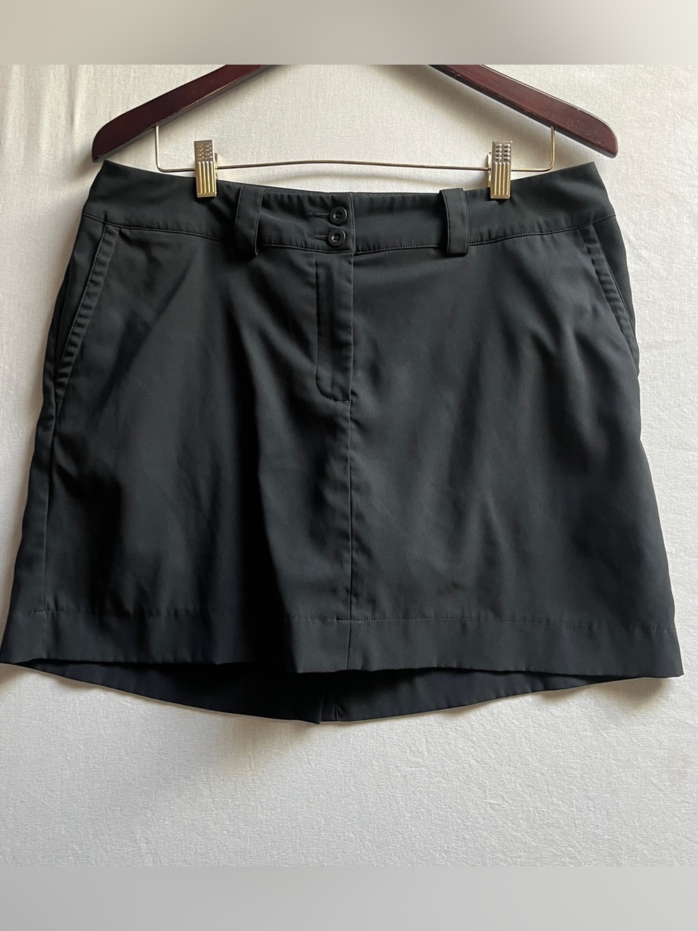 Nike Black Women's Golf Dri-Fit Skort Size 12